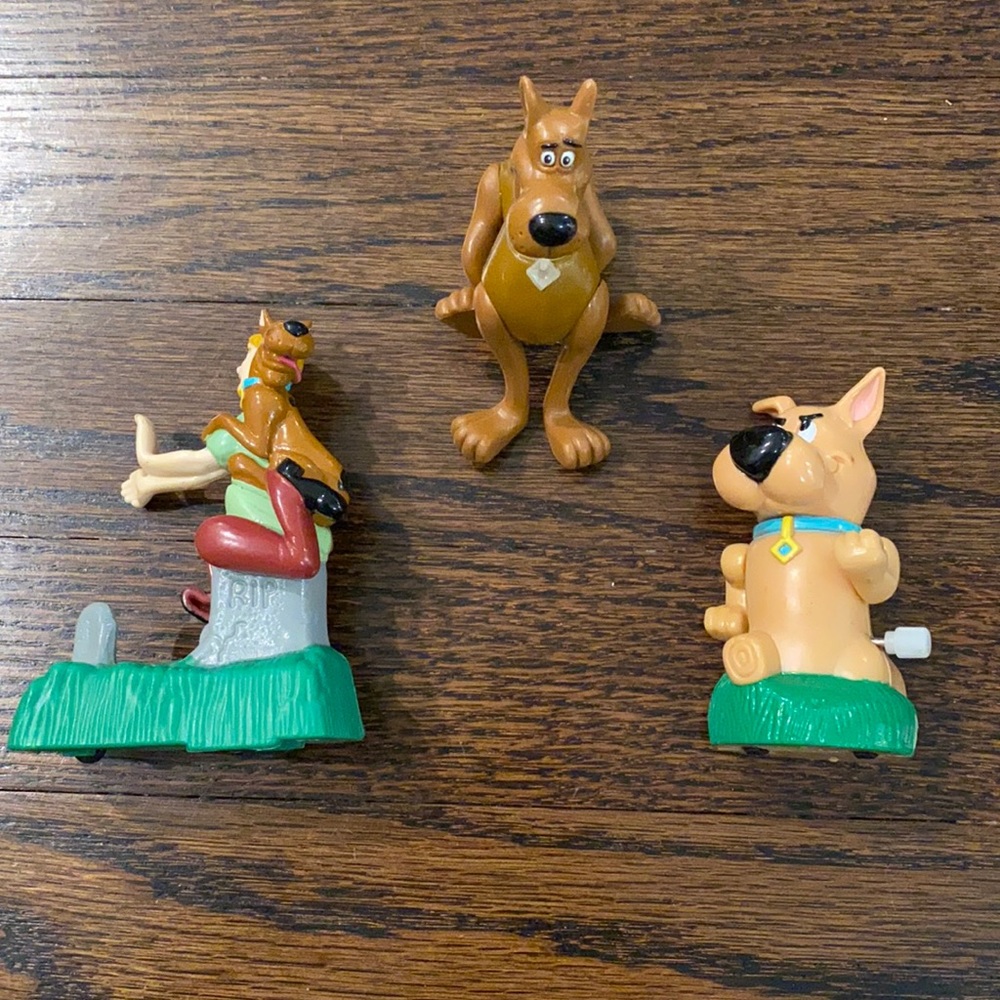 Scooby Doo figures Burger King 90s